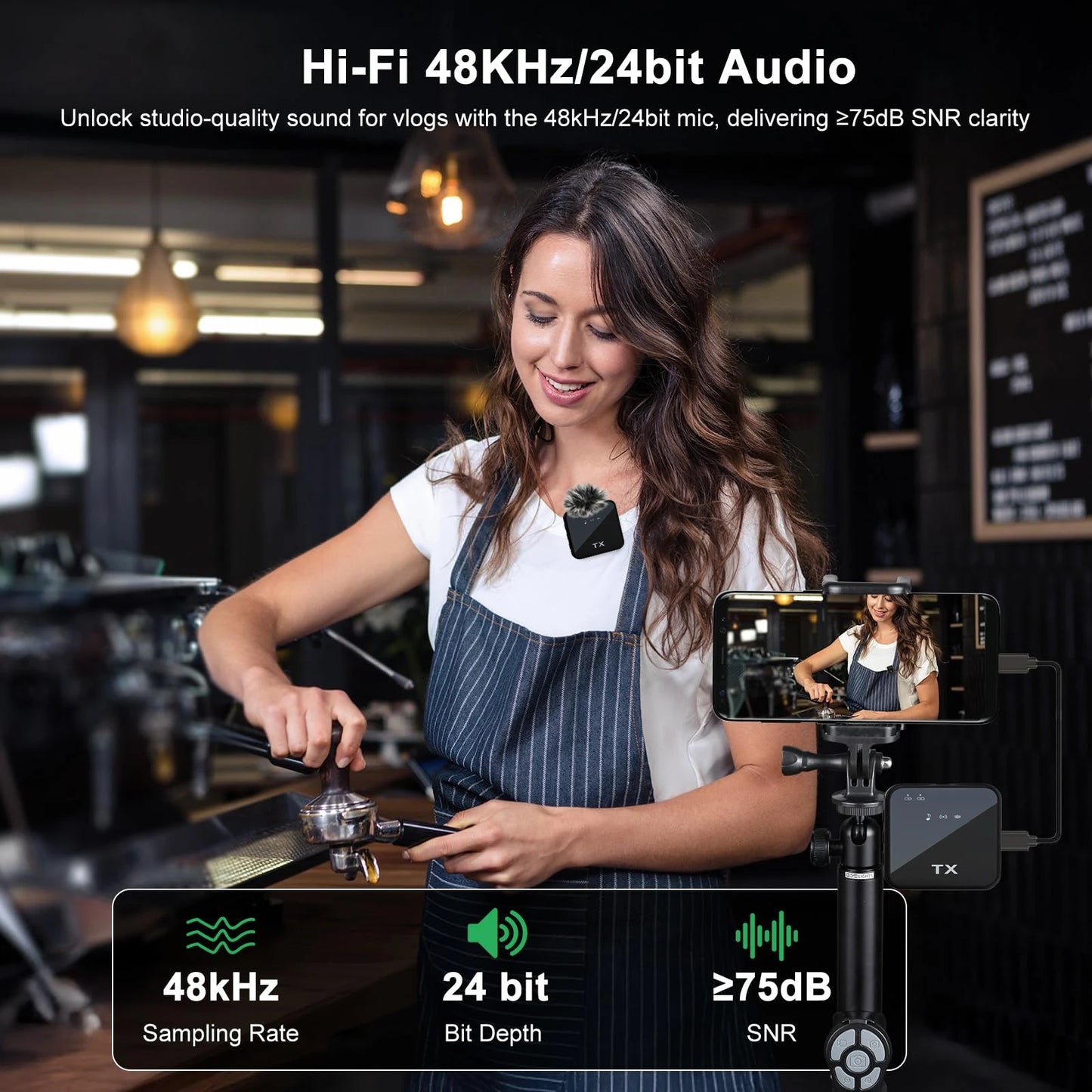 Wireless Lavalier Microphone