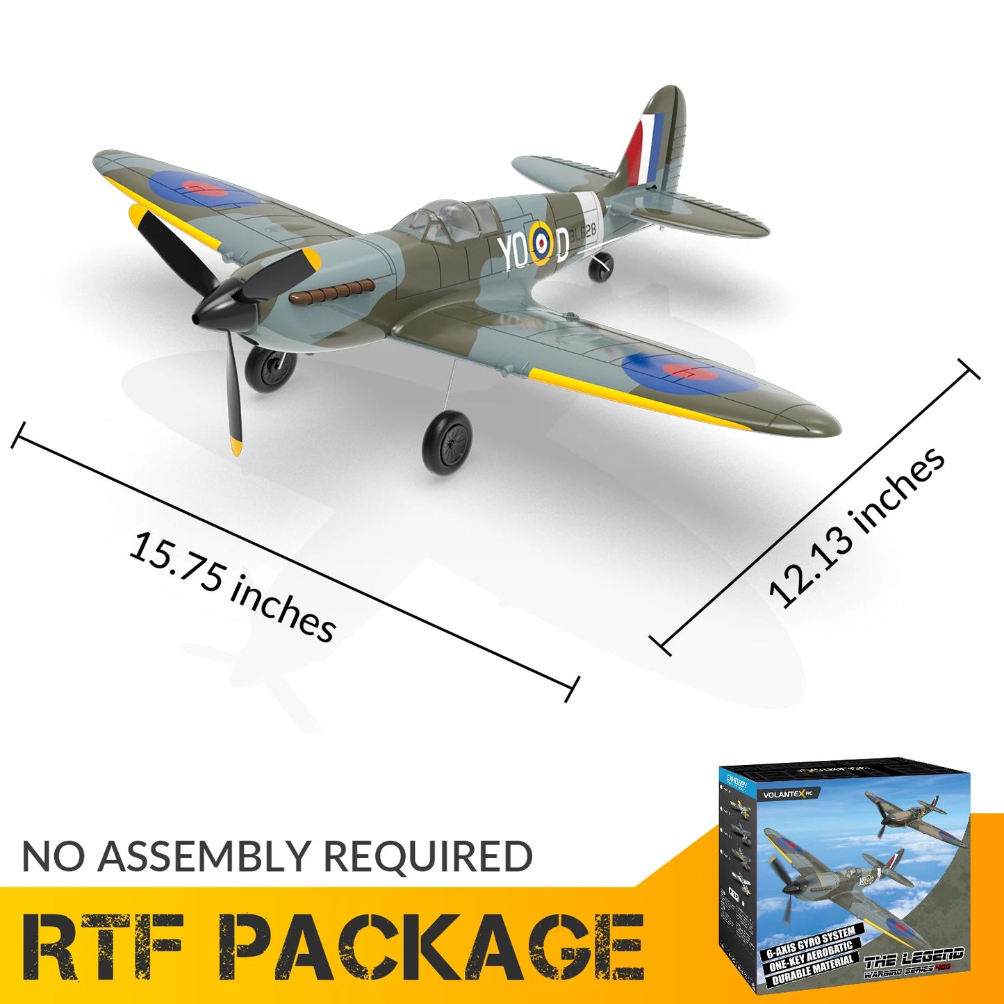 Remote Control Spitfire V1 Plane